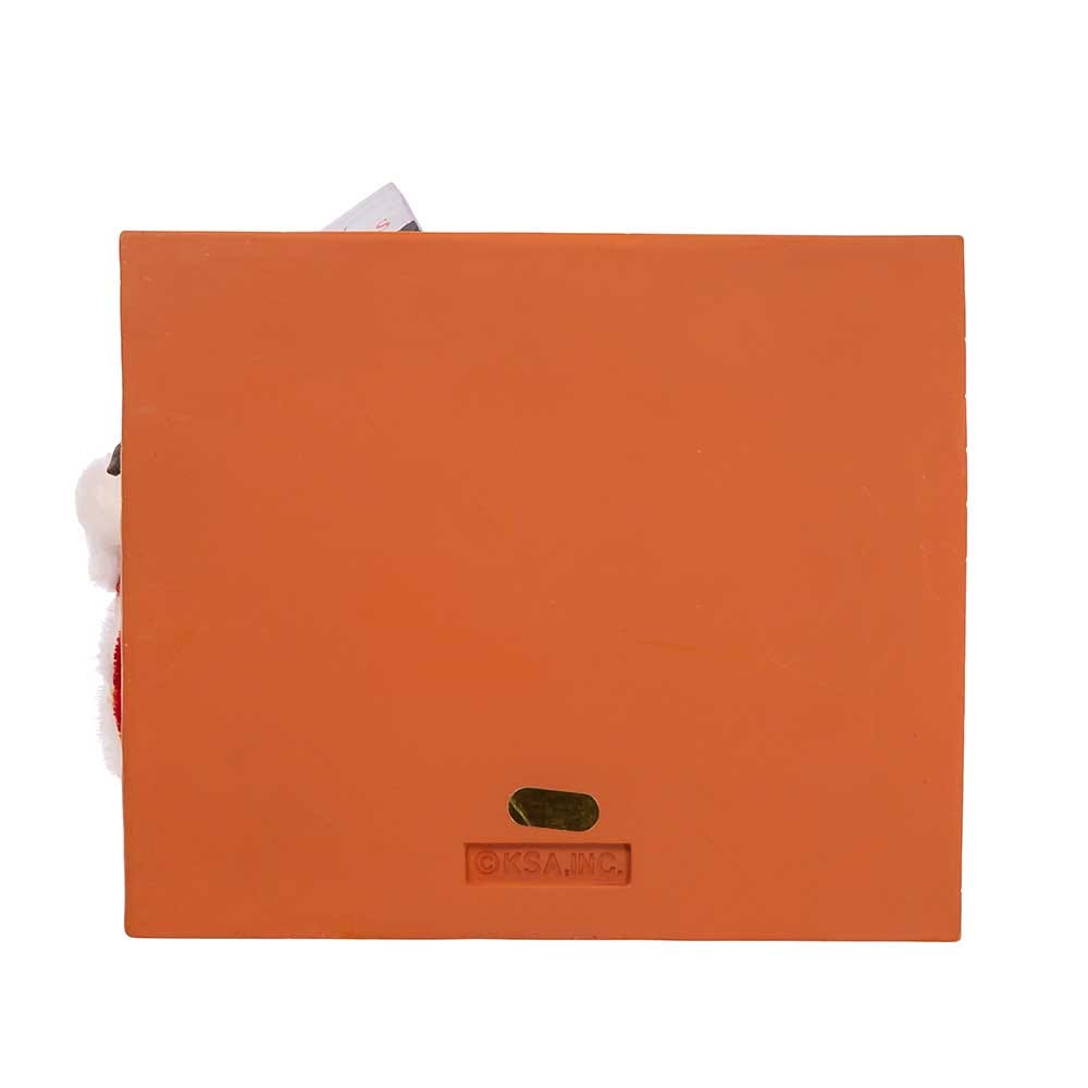 Kurt Adler 9-Inch Fabriché Santa with Laptop and Pets