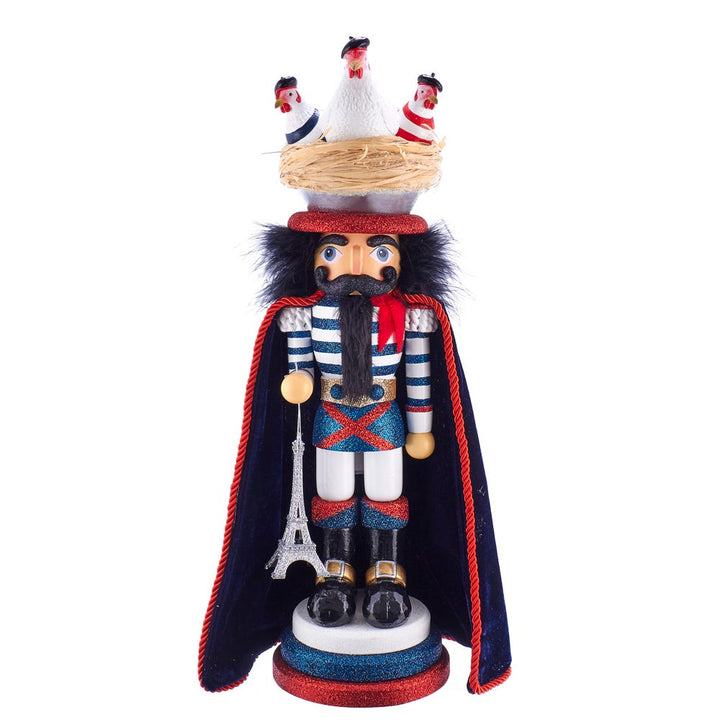 Kurt Adler 17.5-Inch Hollywood™ Three French Hens Nutcracker