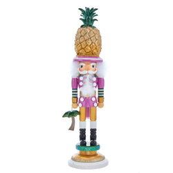 Kurt Adler 19.5-Inch Hollywood™ Pineapple Hat Nutcracker