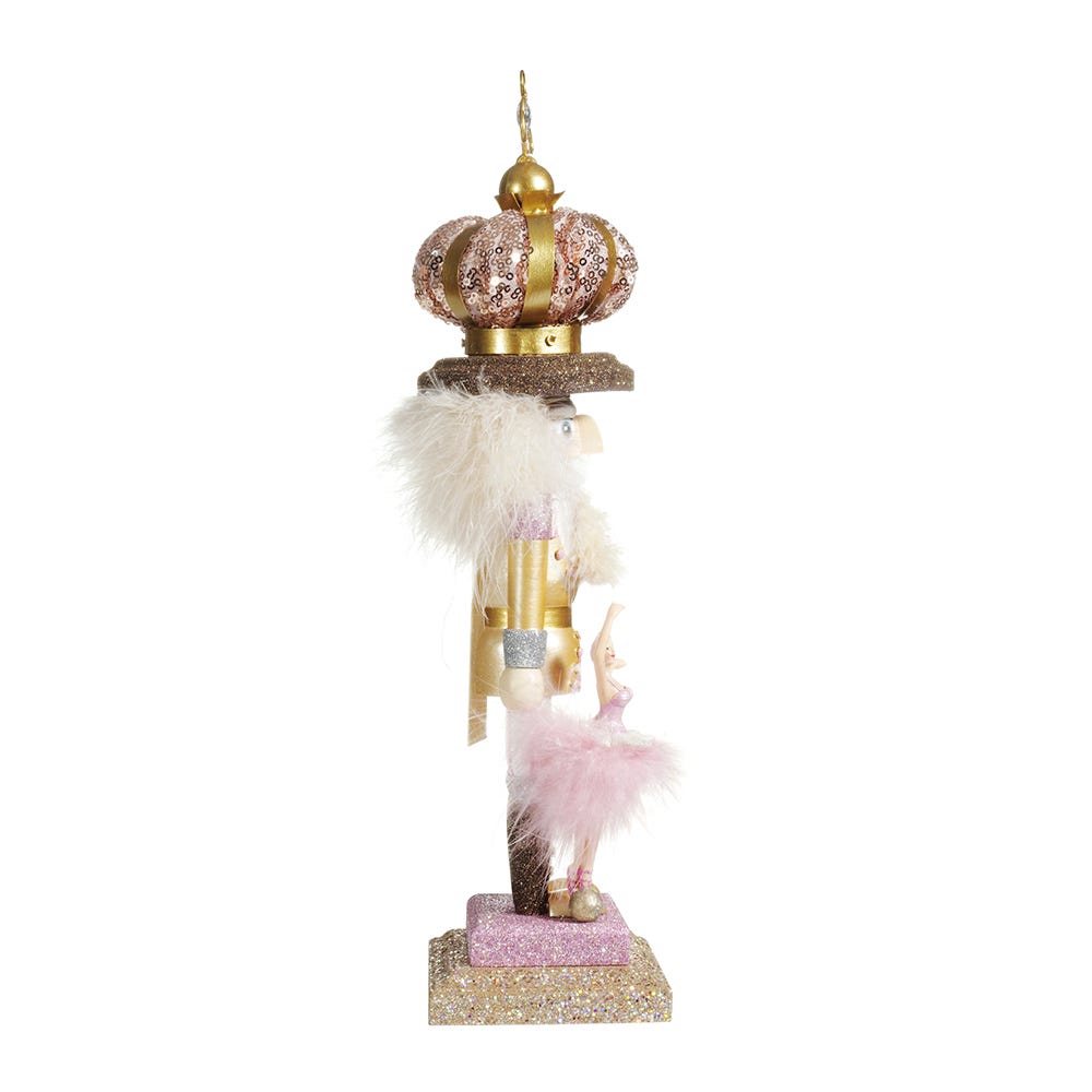 Kurt Adler 14-Inch Hollywood™ Ballet and Crown Nutcracker