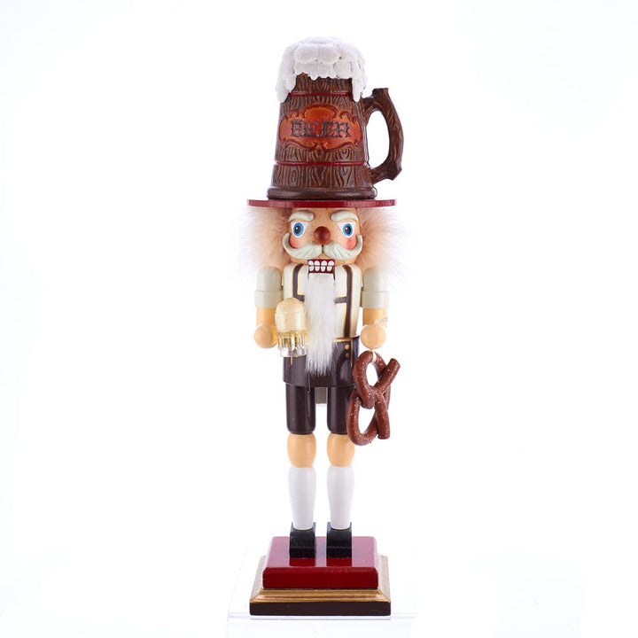 Kurt Adler 17.5-Inch Hollywood™ Beer and Pretzel Nutcracker