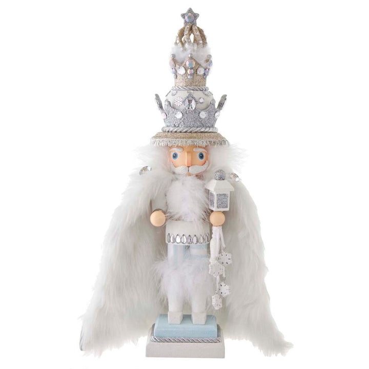 Kurt Adler 18-Inch Hollywood White Fur King Nutcracker