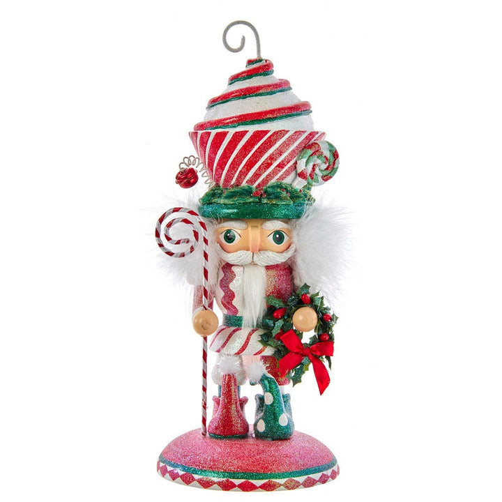 Kurt Adler 12-Inch Hollywood Cupcake Swirl Hat Nutcracker