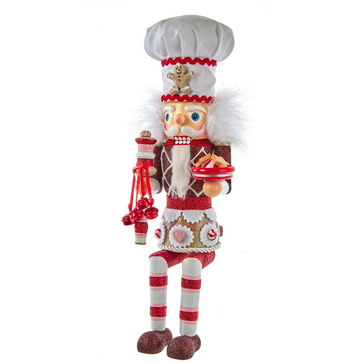 Kurt Adler 15-Inch Hollywood Gingerbread Baker Shelf Sitter Nutcracker