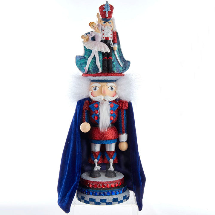 Kurt Adler 18-Inch Hollywood Clara with Nutcracker Prince Nutcracker