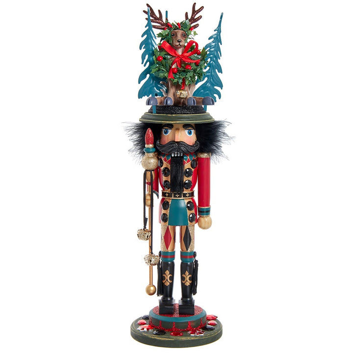 Kurt Adler 18-Inch Hollywood Nutcracker with Deer Hat