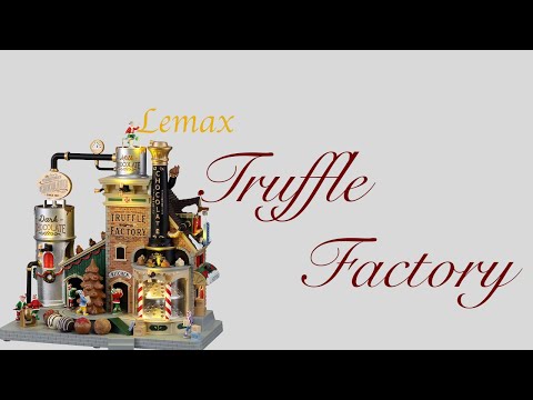 LEMAX The Christmas Chocolatier Truffle Factory, with 4.5V Adaptor #15805