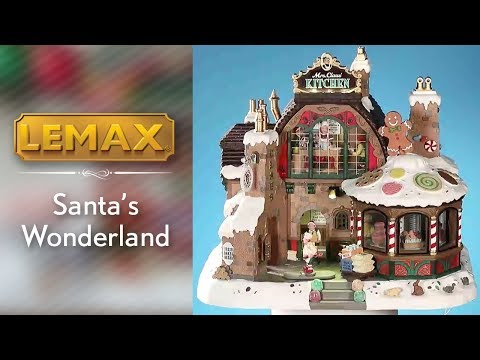 LEMAX Mrs. Claus' Kitchen, with 4.5V Adaptor #85314