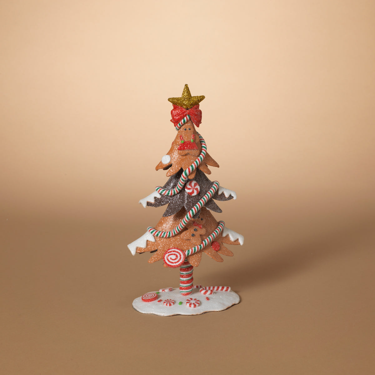 11.5 in H Gingerbread Christmas Tree Tabletop Figurine – House of Holiday