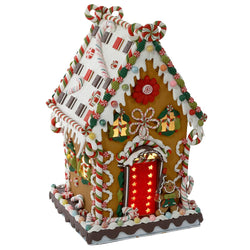 Kurt Adler 13.25-Inch Cookie/Candy House with C7 Lights
