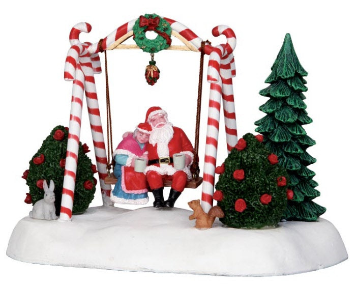 Lemax Santa Swing Animated Table Accent #24479