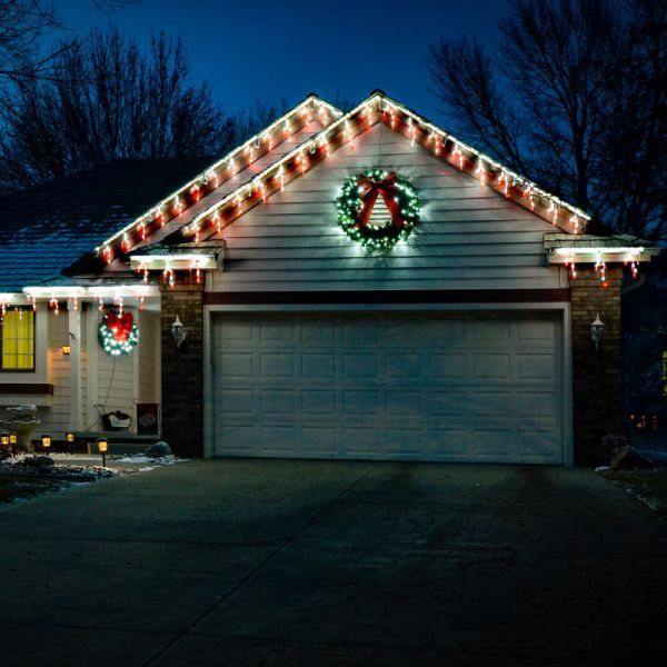 LED CANDY CANE FREESTYLE LINKABLE -Set of 12 #LED-CCL44