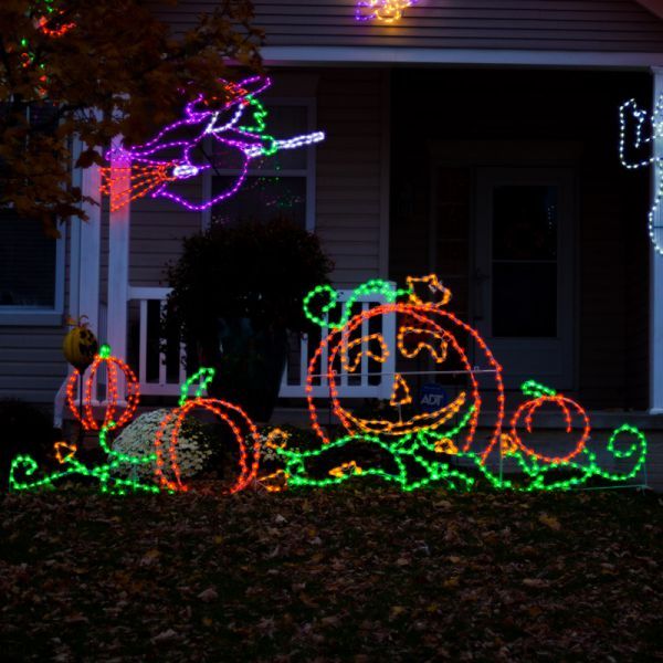 LED PUMPKIN PATCH #LED-PPATCH