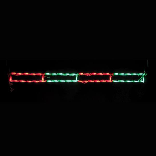 LED PEPPERMINT STICK (RED/GREEN)- Set of 12- #LED-PS44RG