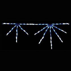 LED STARBURST LINKABLE (BLUE/WHITE)- Set of 12- #LED-SB44BW