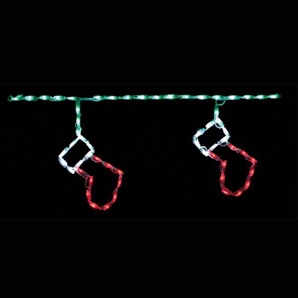 LED STEEL STOCKING LINKABLE FREESTYLE- Set of 12- #LED-ST44