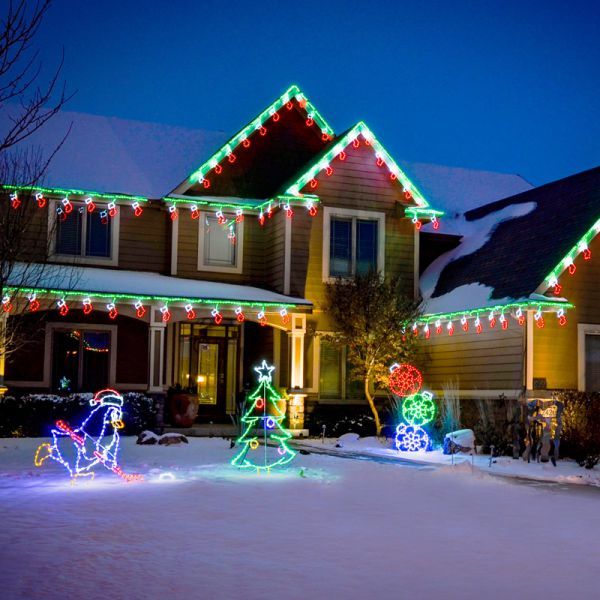 LED STEEL STOCKING LINKABLE FREESTYLE- Set of 12- #LED-ST44