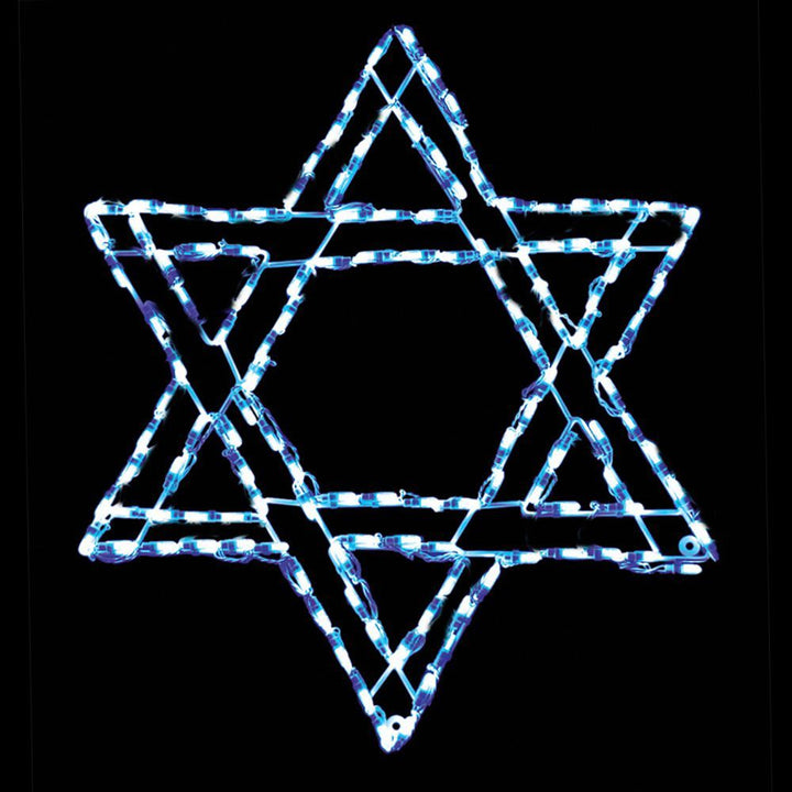 LED STAR OF DAVID #LED-SD132 *Set of 2*