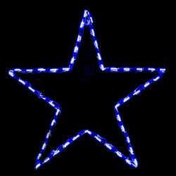 LED STAR BLUE #LED-ST35BL *Set of 2*