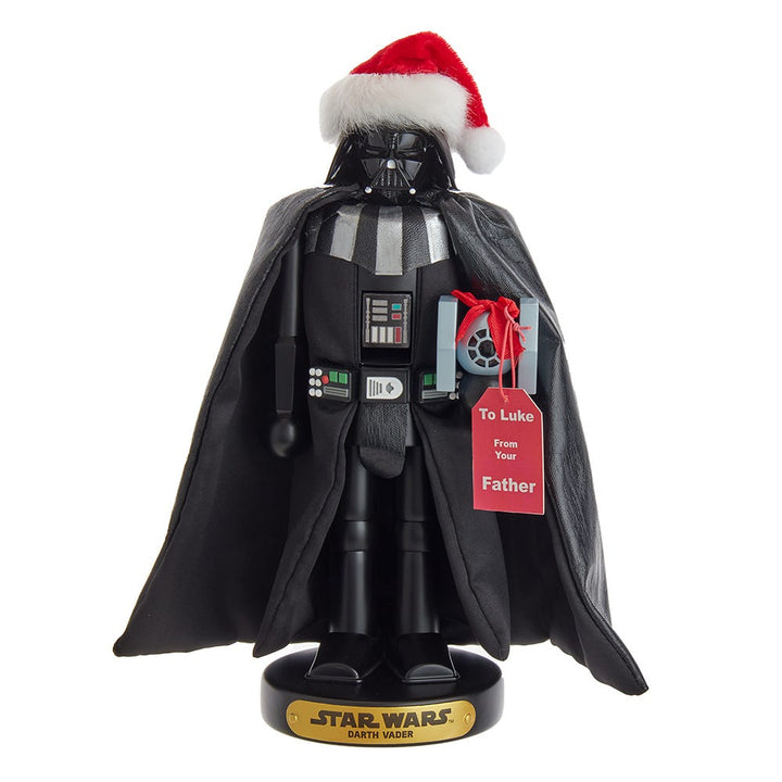 Kurt Adler 10-Inch Star Wars™ Vader With Tie Fighter Nutcracker