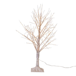 Kurt Adler 3-Foot White Branch Twinkle Warm White Fairy LED Twig Tree