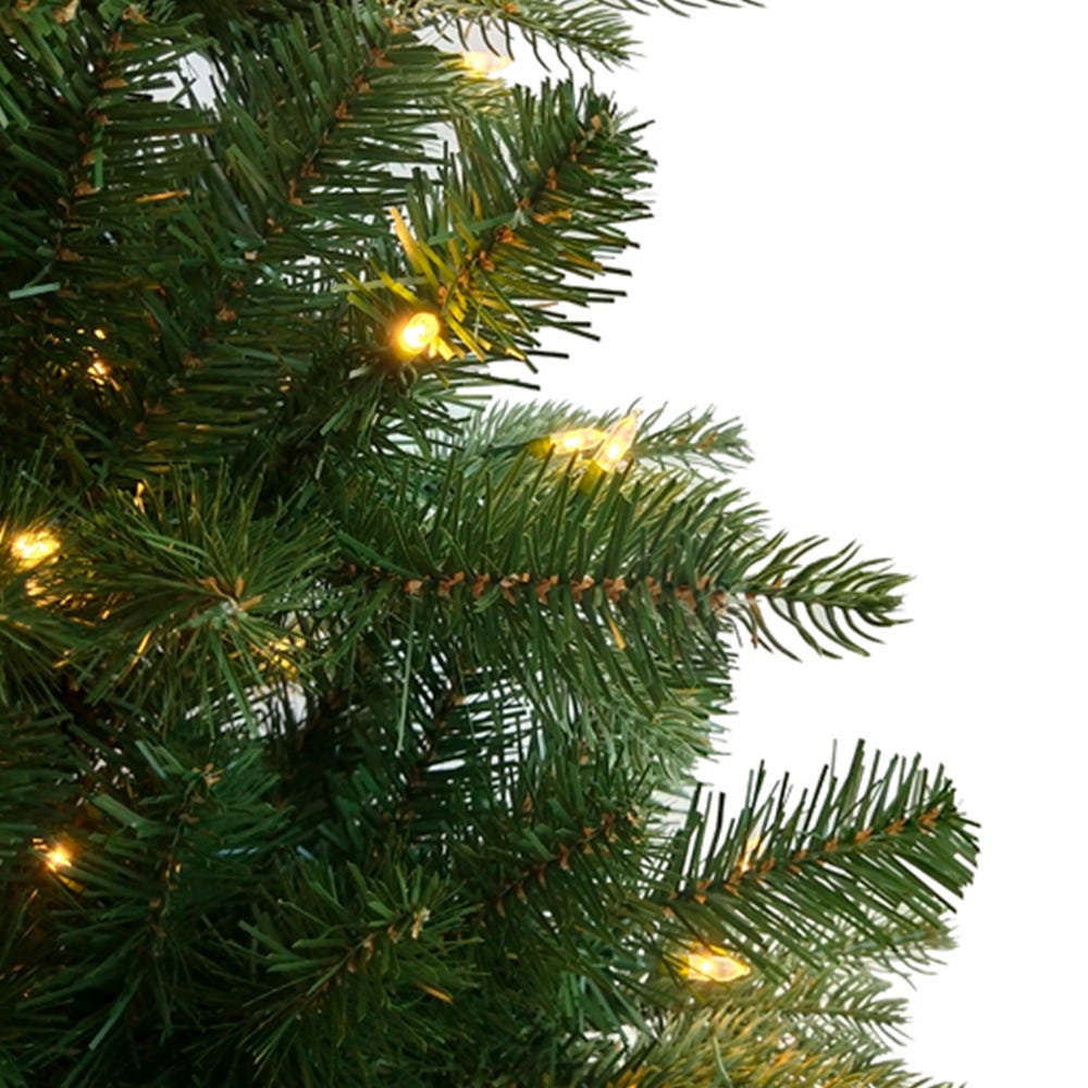 Kurt Adler 7-Foot Pre-Lit LED Studio Spruce Tree