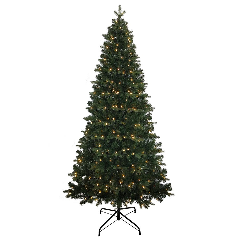 Kurt Adler 7-Foot Pre-Lit LED Studio Spruce Tree