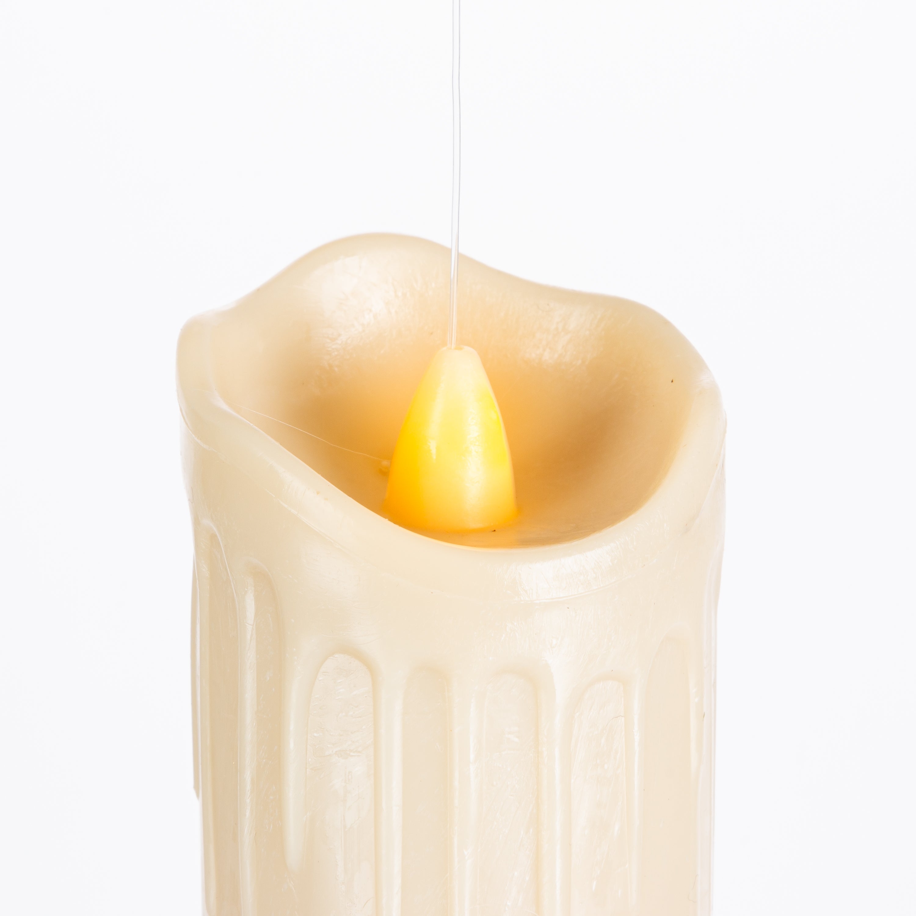 Set of 6 Spooky Floating Halloween Candles with Remote, Timer